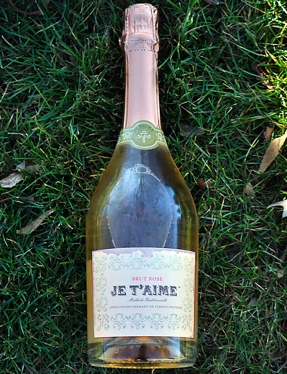 Je T'aime NV Cremant de Limoux Brut Rosé 750ml Wine Bottle