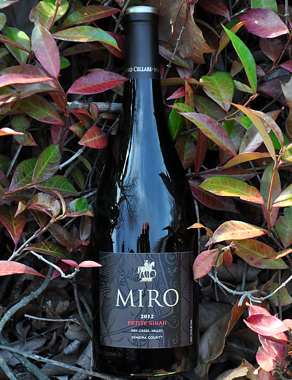 Miro Cellars 2012 Dry Creek Valley Petite Sirah 750ml Wine Bottle