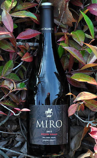 Miro Cellars 2012 Dry Creek Valley Petite Sirah 750ml Wine Bottle