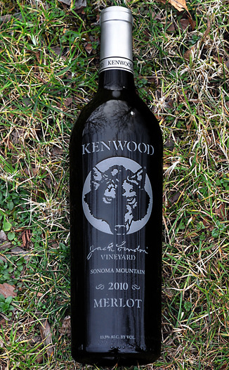 Kenwood Vineyards 2010 Jack London's Vineyard Sonoma Mountain Merlot 750ml Wine Bottle