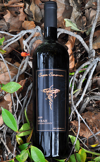 Super Sonoman 2009 Sonoma County Syrah 750ml Wine Bottle