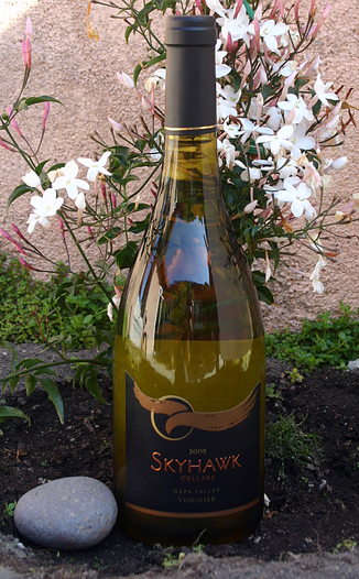 Eagle & Rose Estate & Skyhawk Cellars 2005 Viognier 750ml Wine Bottle
