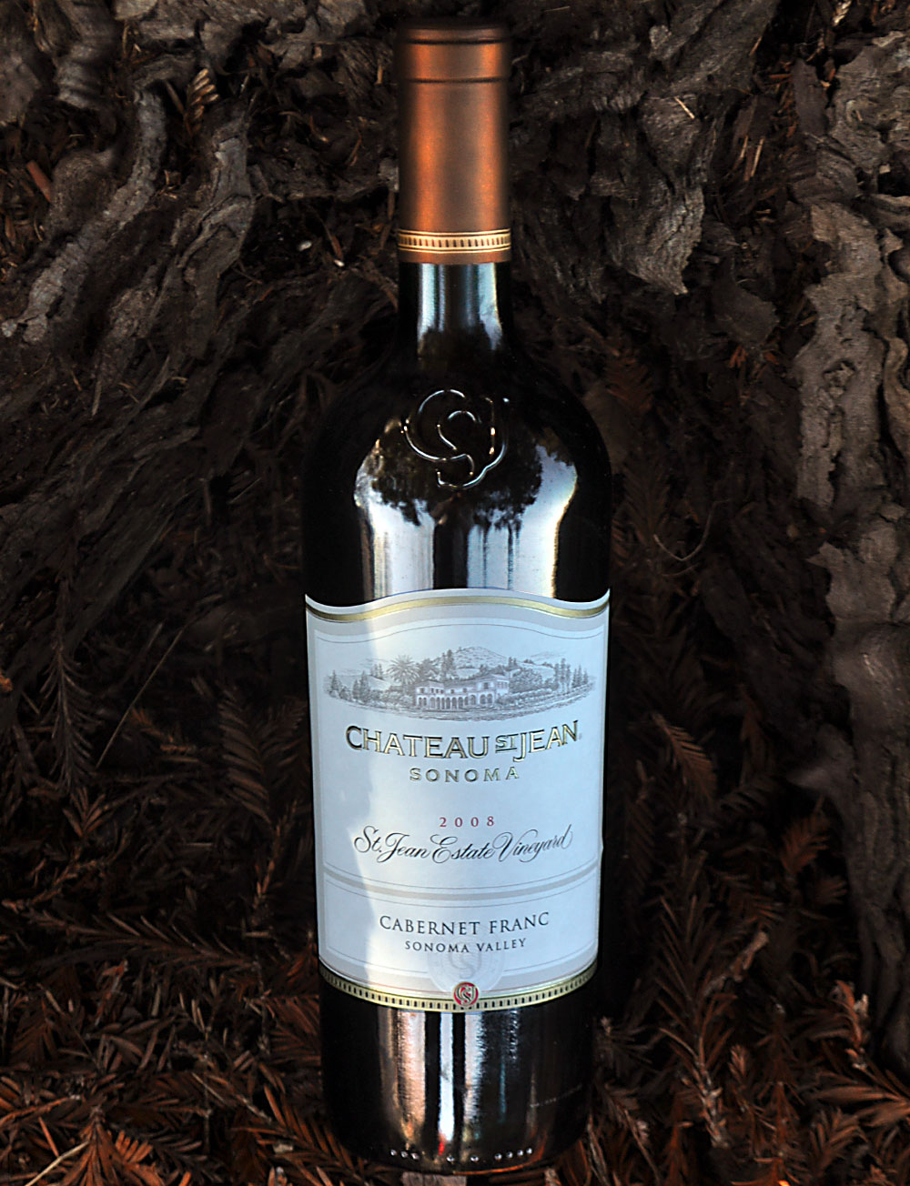 Chateau St. Jean (OLD) 2008 Sonoma Valley Estate Vineyard Cabernet Franc 750ml Wine Bottle