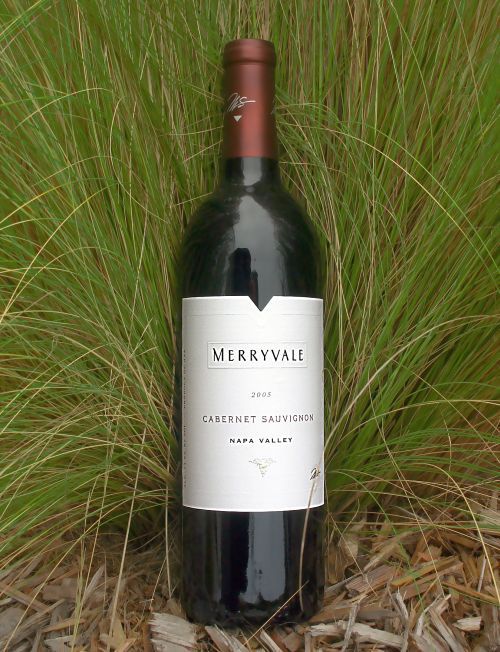 Merryvale Vineyards 2005 Cabernet Sauvignon 750ml Wine Bottle