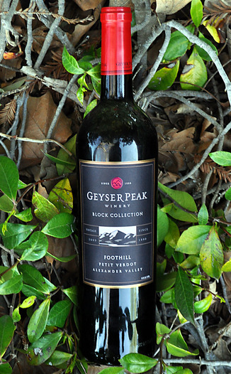 Geyser Peak Winery 2009 Foothill Petit Verdot 750ml Wine Bottle