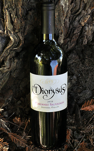 Dionysus Winery 2010 Sonoma Valley Cabernet Sauvignon 750ml Wine Bottle