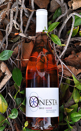 Onesta Wines 2012 Bechthold Vineyard Rose 750ml Wine Bottle