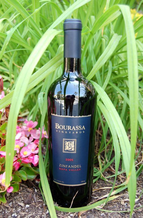 Bourassa Vineyards 2005 Napa Valley Zinfandel 750ml Wine Bottle