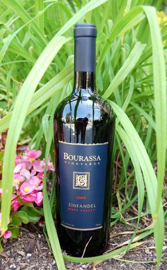 Bourassa Vineyards 2005 Napa Valley Zinfandel 750ml Wine Bottle