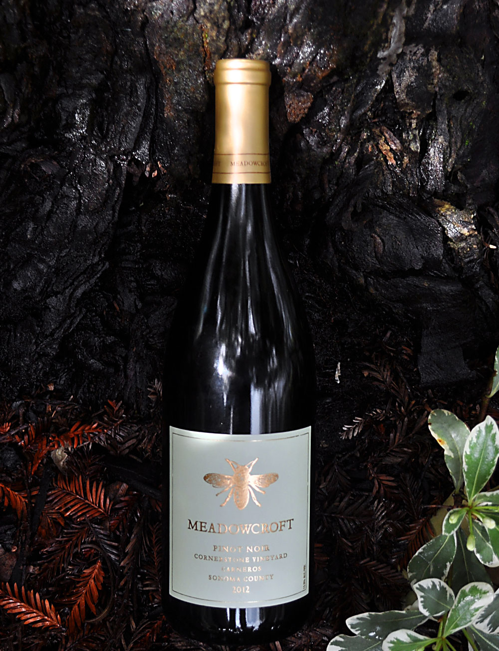 Meadowcroft Wines 2012 Carneros Sonoma County Pinot Noir 750ml Wine Bottle