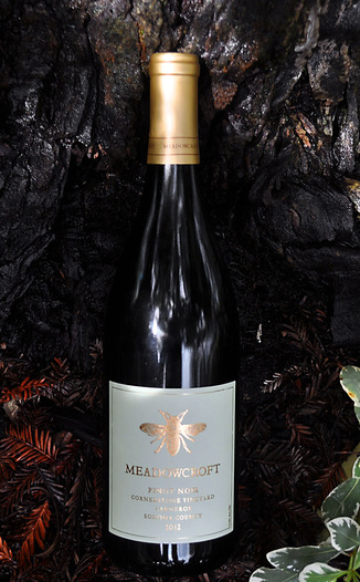 Meadowcroft Wines 2012 Carneros Sonoma County Pinot Noir 750ml Wine Bottle