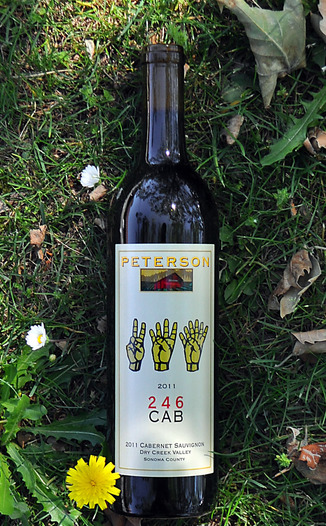 Peterson 2011 Dry Creek Valley 2-4-6 Cabernet Sauvignon 750ml Wine Bottle
