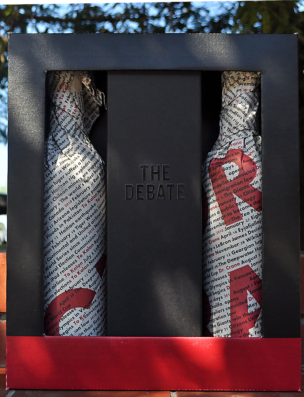 Beckstoffer Vineyards 2010 Beckstoffer Vineyards The Debate (3 bottles) 750ml Wine Bottle