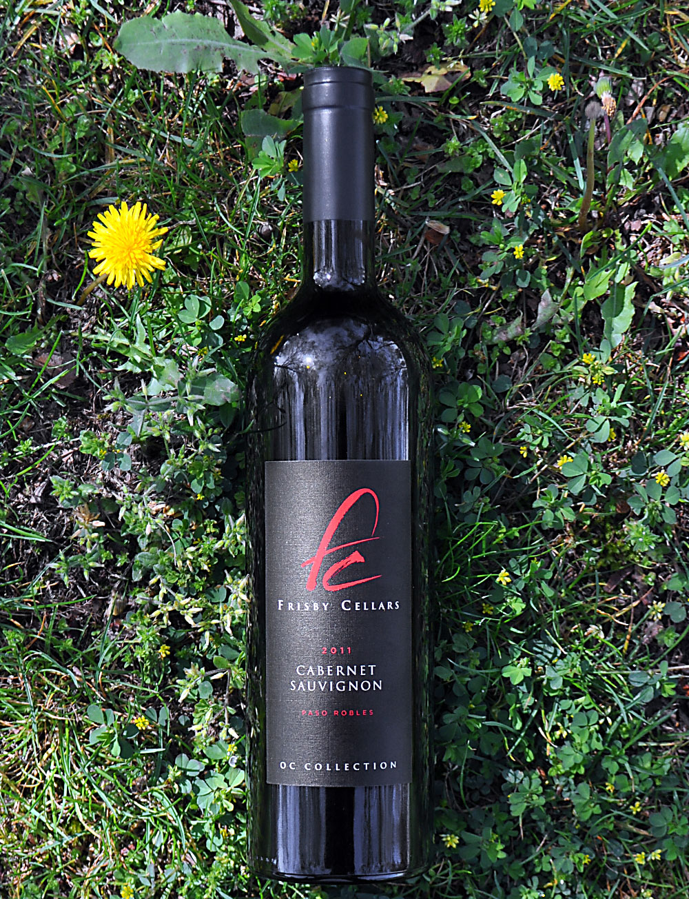 Frisby Cellars 2011 Paso Robles Cabernet Sauvignon 750ml Wine Bottle