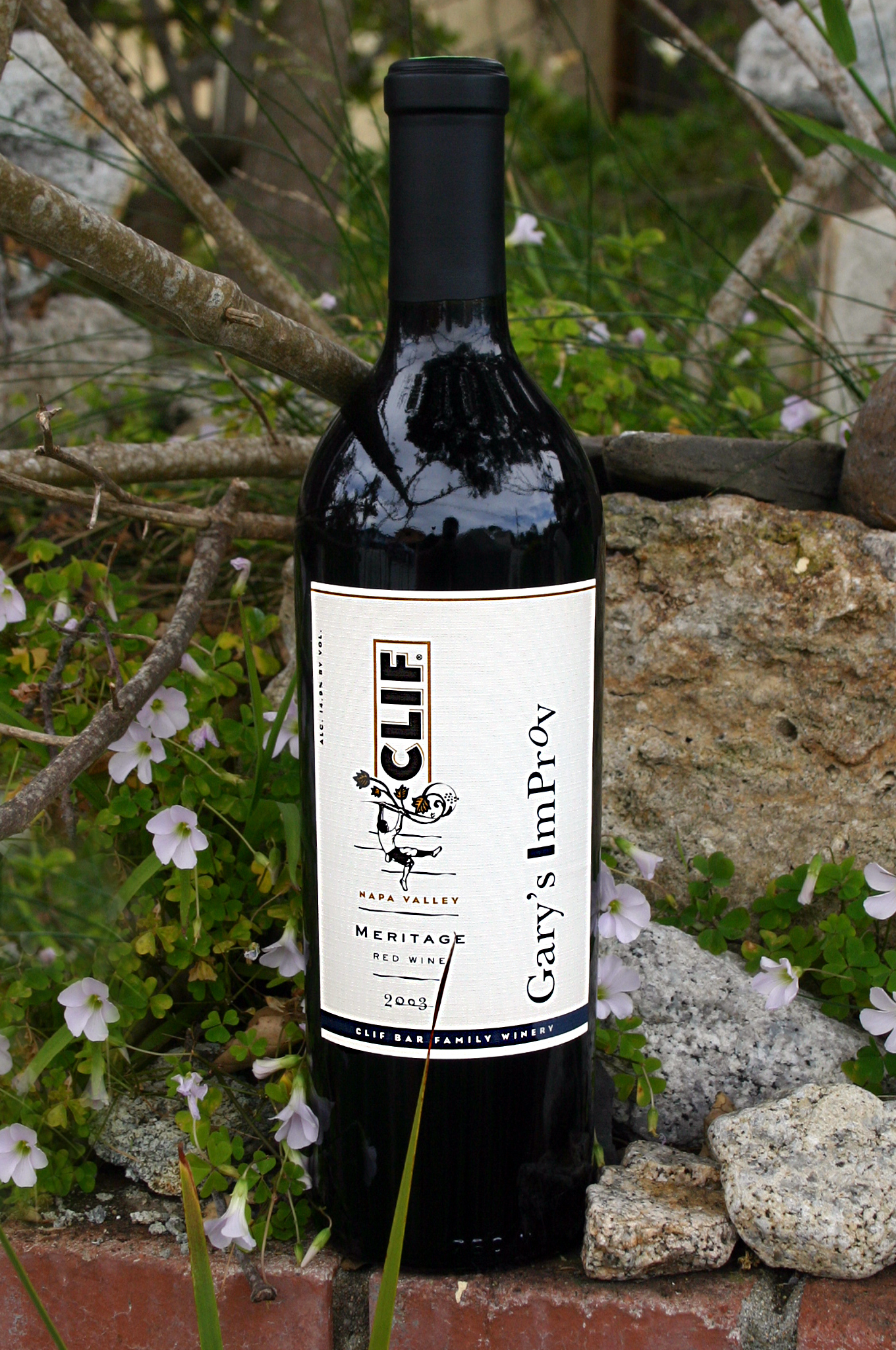 Clif Family Winery 2003 Gary's Improv Napa Valley Meritage 750ml Wine Bottle