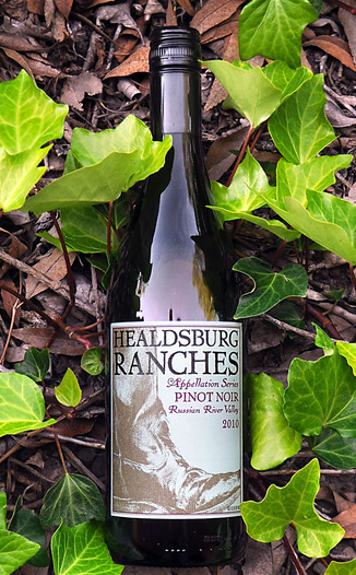 Healdsburg Ranches 2010 Russian River Valley Appellation Series Pinot Noir 750ml Wine Bottle