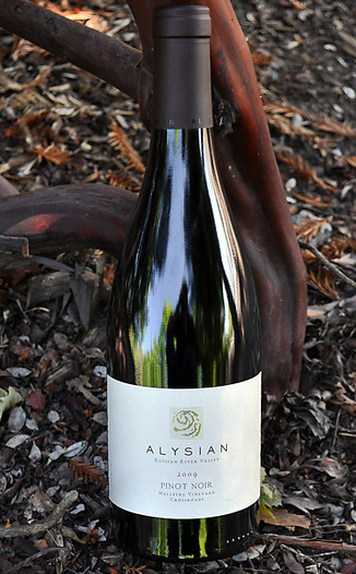 Alysian Wines 2009 Hallberg Vineyard Crossroads Pinot Noir 750ml Wine Bottle