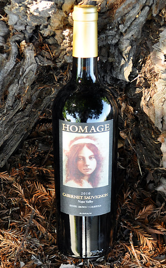 Homage Vineyard 2010 Napa Valley Cabernet Sauvignon 750ml Wine Bottle