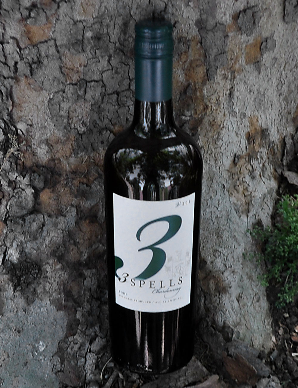 Spelletich Cellars 2011 3 Spells Chardonnay 750ml Wine Bottle