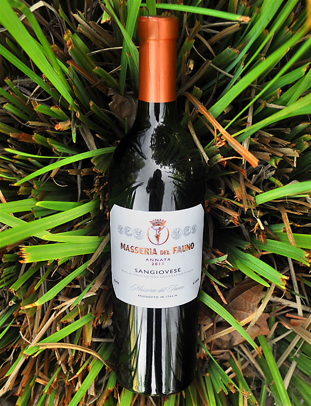 Masseria del Fauno 2011 Annata Sangiovese 750ml Wine Bottle