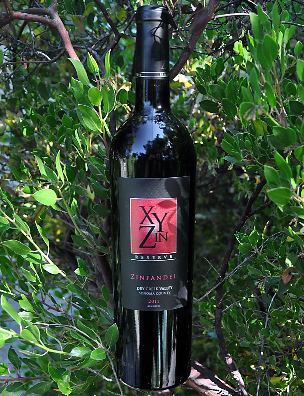 XYZin Wines 2011 Reserve Dry Creek Valley Zinfandel 750ml Wine Bottle