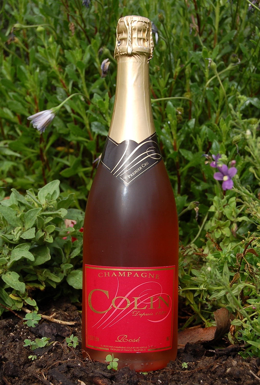 Champagne Colin NV Premier Cru Rose 750ml Wine Bottle