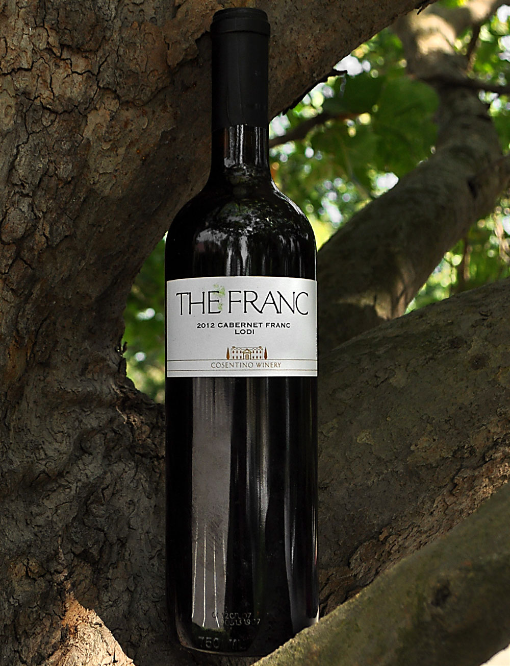 Cosentino Winery 2012 The Franc 750ml Wine Bottle