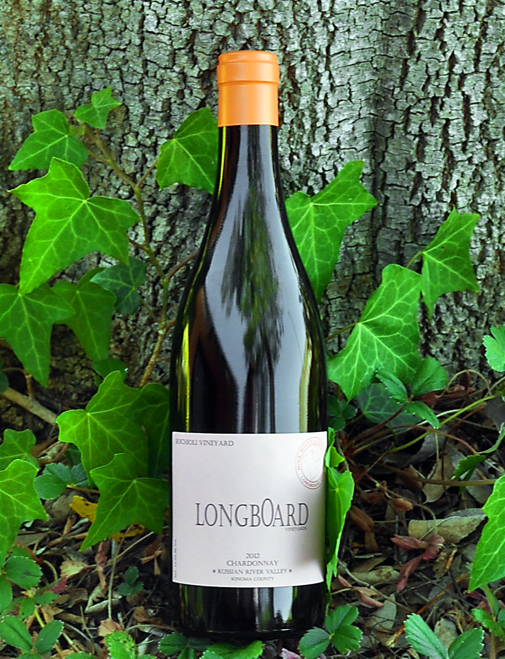 Longboard Vineyards 2012 Russian River Valley Chardonnay 750ml Wine Bottle