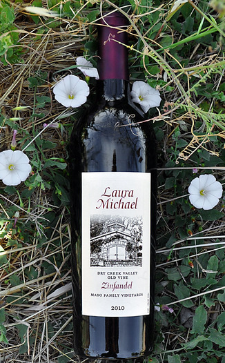 Laura Zahtila Vineyards 2010 Dry Creek Valley Zinfandel 750ml Wine Bottle