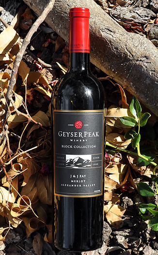 Geyser Peak Winery 2009 J&J Fay Ranch Alexander Valley Merlot 750ml Wine Bottle