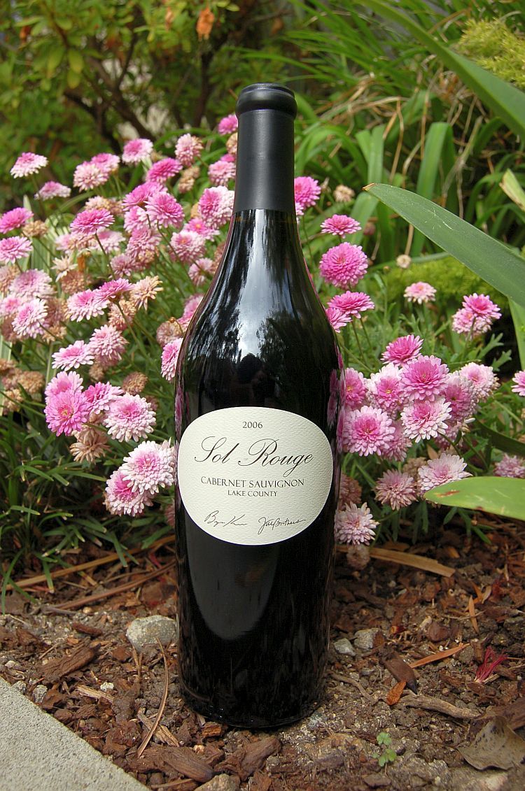 Sol Rouge 2006 Cabernet Sauvignon 750ml Wine Bottle