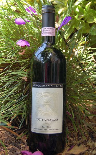 Fattoria Giacomo Marengo 2001 Fontanazza Barolo 750ml Wine Bottle