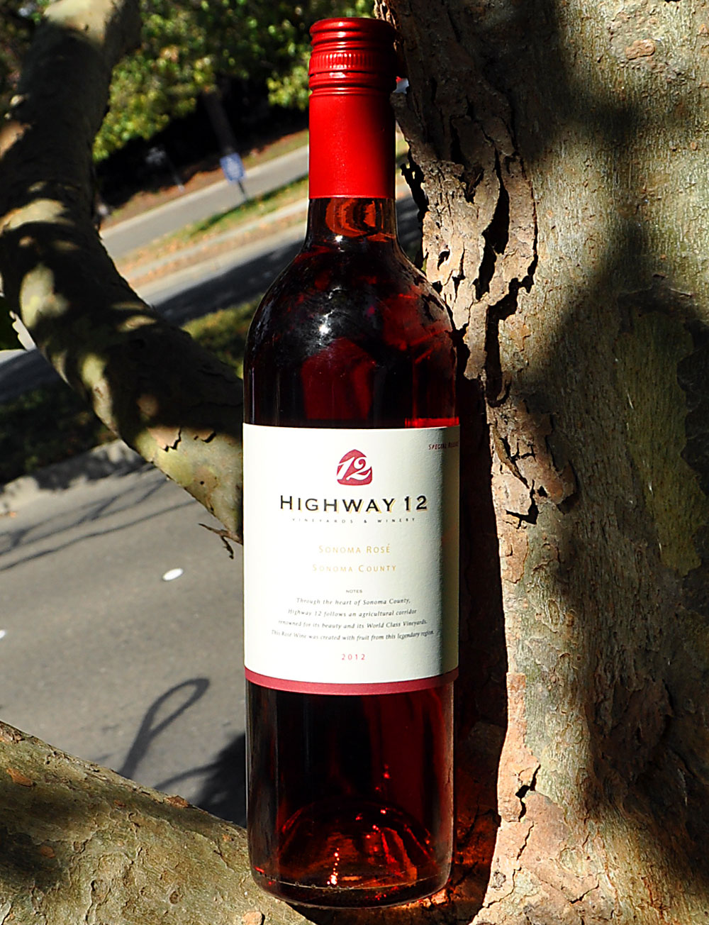 Highway 12 Winery 2012 Special Release Sonoma Rosé 750ml Wine Bottle