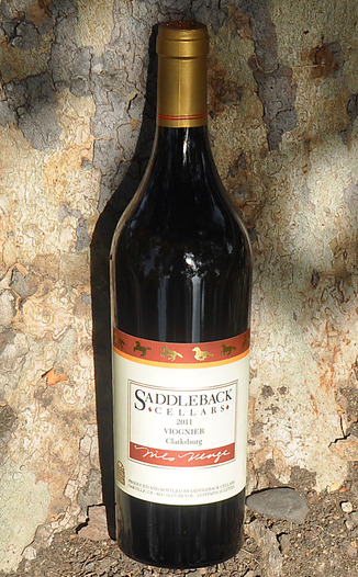 Saddleback Cellars 2011 Clarksburg Viognier 750ml Wine Bottle