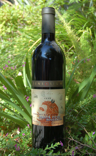 Sensorium Wines 2009 Santa Cruz Mountains Cabernet Sauvignon 750ml Wine Bottle