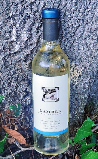 Gamble Family Vineyards 2012 Yountville Sauvignon Blanc 750ml Wine Bottle