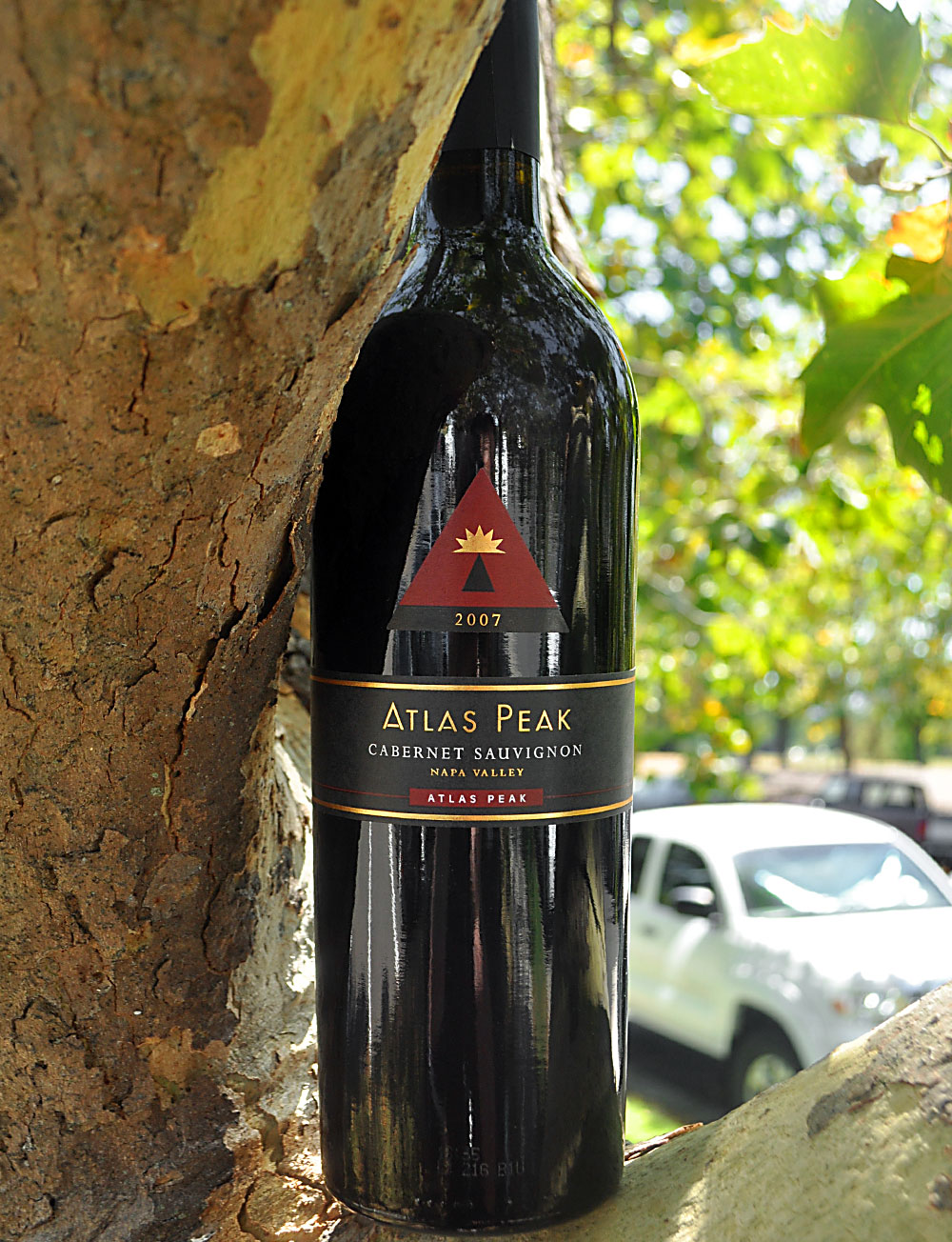 Atlas Peak Vineyards 2007 Atlas Peak Cabernet Sauvignon 750ml Wine Bottle