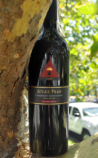 Atlas Peak Vineyards 2007 Atlas Peak Cabernet Sauvignon 750ml Wine Bottle