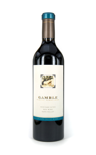 Gamble Family Vineyards 2011 Heritage Sites Napa Valley Red Wine 750ml Wine Bottle