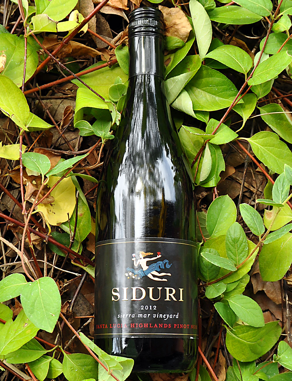 Siduri 2012 Sierra Mar Vineyard Pinot Noir 750ml Wine Bottle