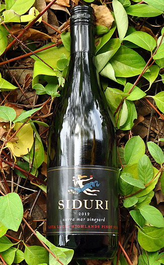 Siduri 2012 Sierra Mar Vineyard Pinot Noir 750ml Wine Bottle