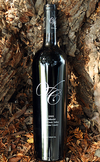 VC Cellars 2009 Dry Creek Valley Zinfandel 750ml Wine Bottle
