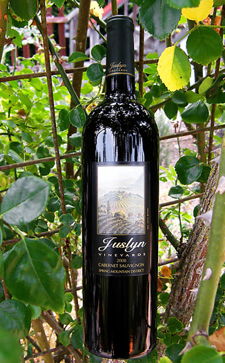 Juslyn Vineyards 2008 Spring Mountain District Estate Cabernet Sauvignon 750ml Wine Bottle