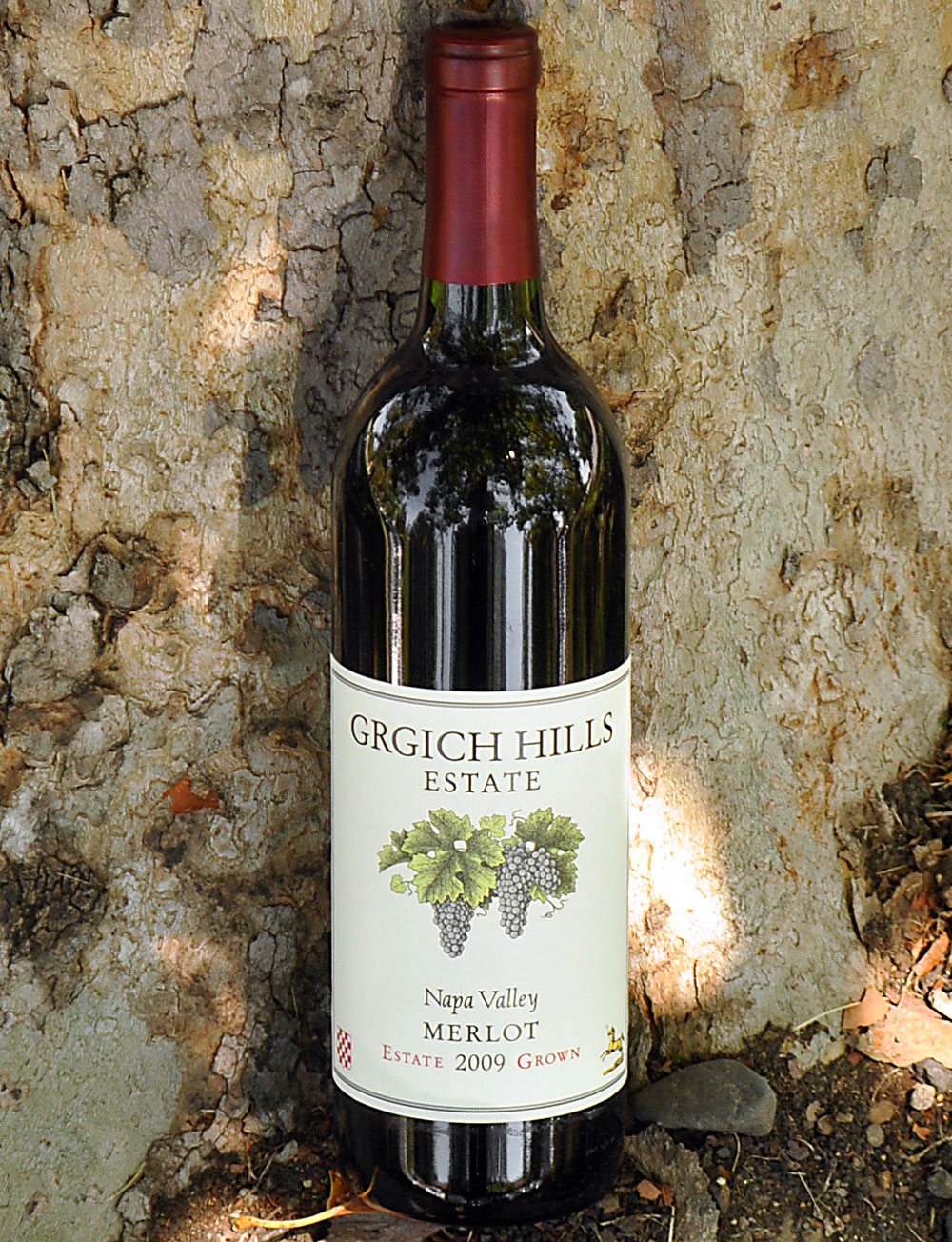 Grgich Hills Estate 2009 Napa Valley Merlot 750ml Wine Bottle
