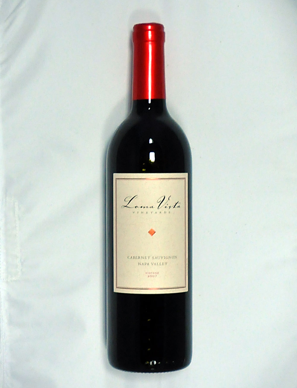 Loma Vista Vineyards 2007 Napa Valley Cabernet Sauvignon 750ml Wine Bottle