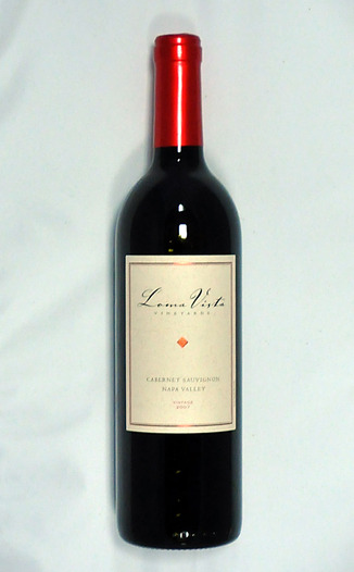 Loma Vista Vineyards 2007 Napa Valley Cabernet Sauvignon 750ml Wine Bottle