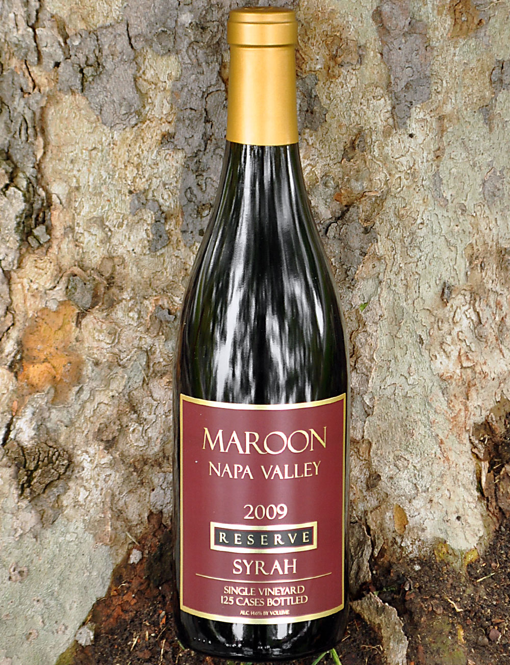 Maroon 2009 Reserve Napa Valley Syrah 750ml Wine Bottle