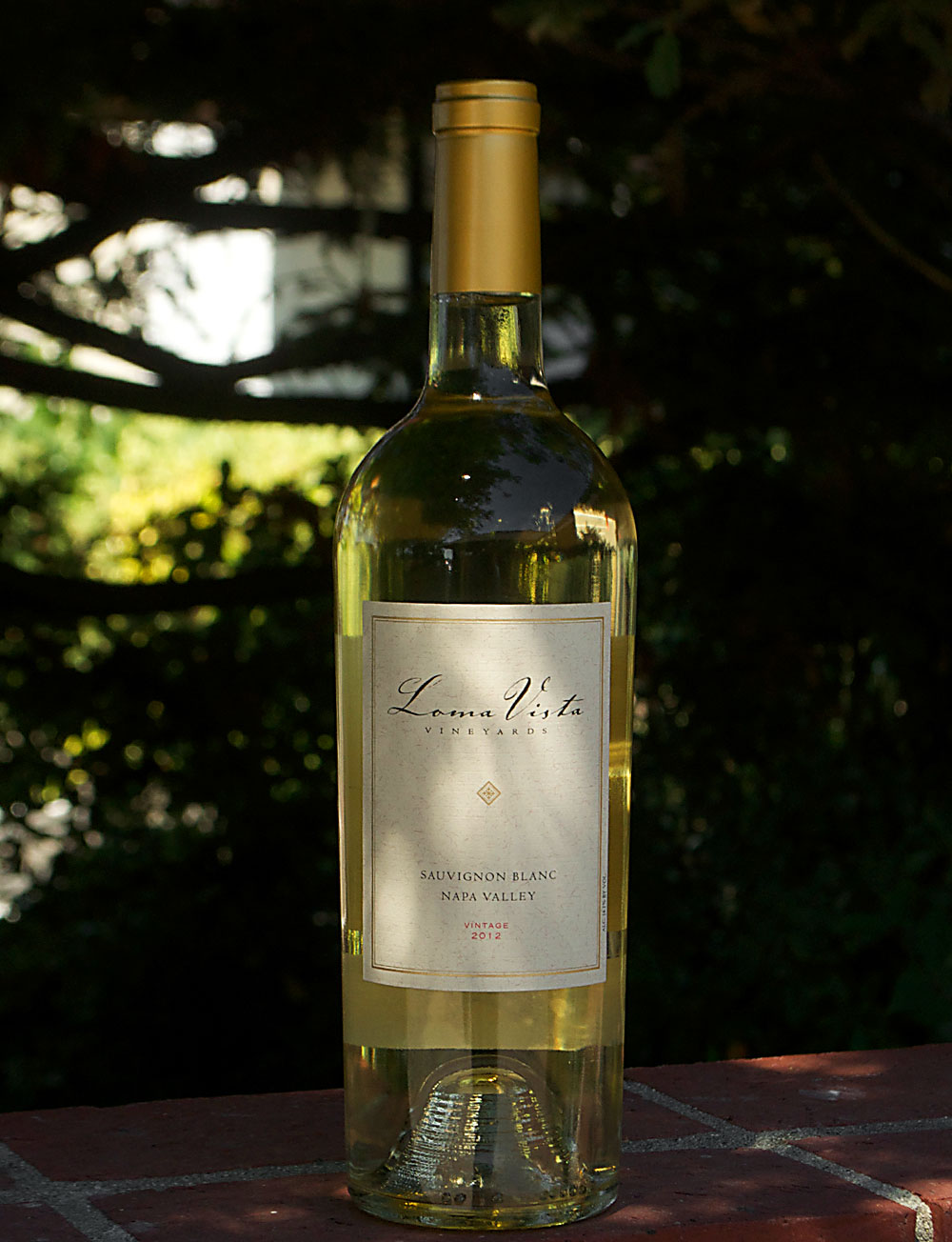 Loma Vista Vineyards 2012 Napa Valley Sauvignon Blanc 750ml Wine Bottle