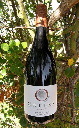 Ostler Vineyards 2010 Caroline's Waitaki Valley Pinot Noir 750ml Wine Bottle