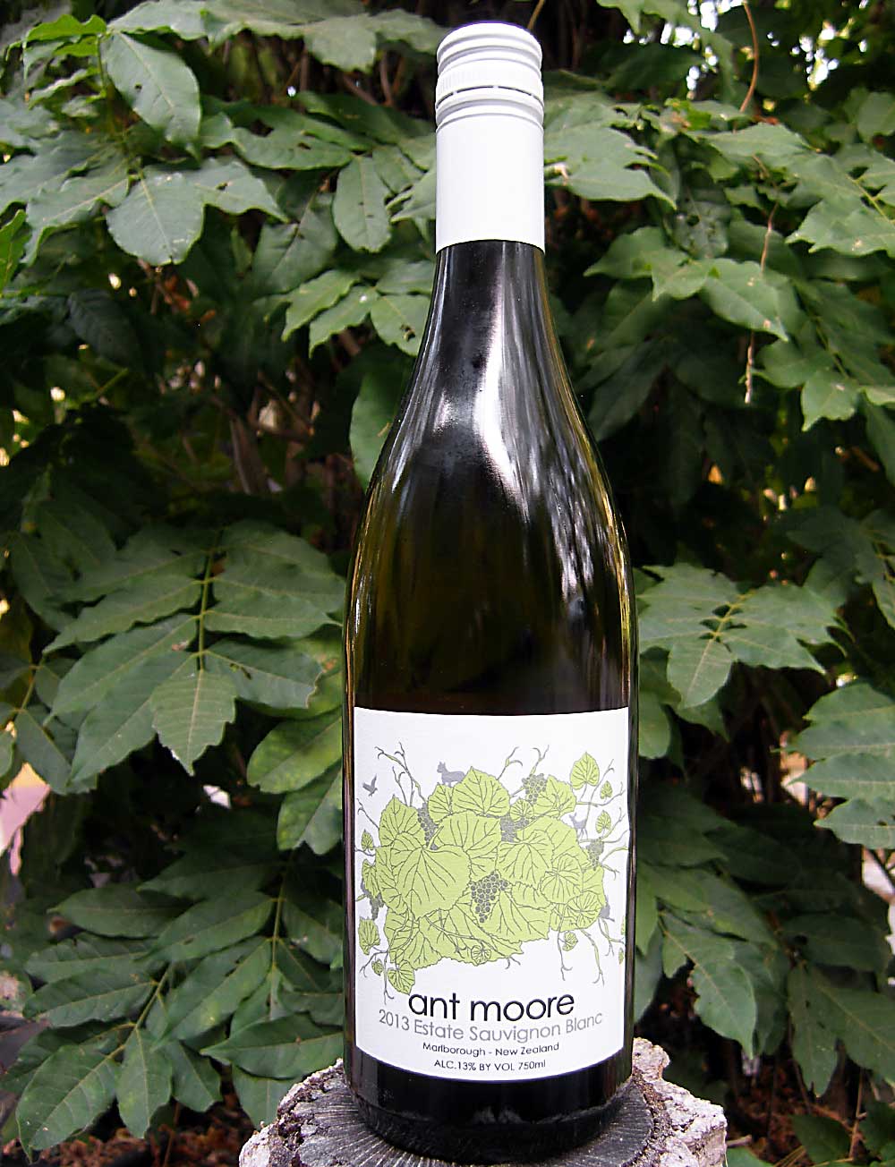 Ant Moore Wines 2013 Estate Sauvignon Blanc 750ml Wine Bottle
